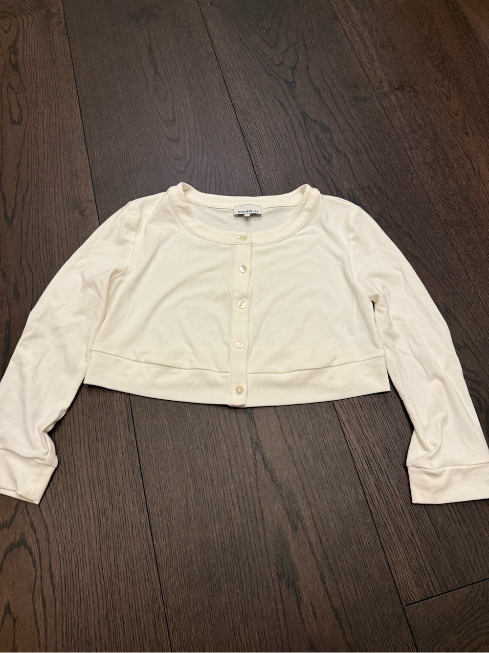 WeWoreWhat cropped cardigan M